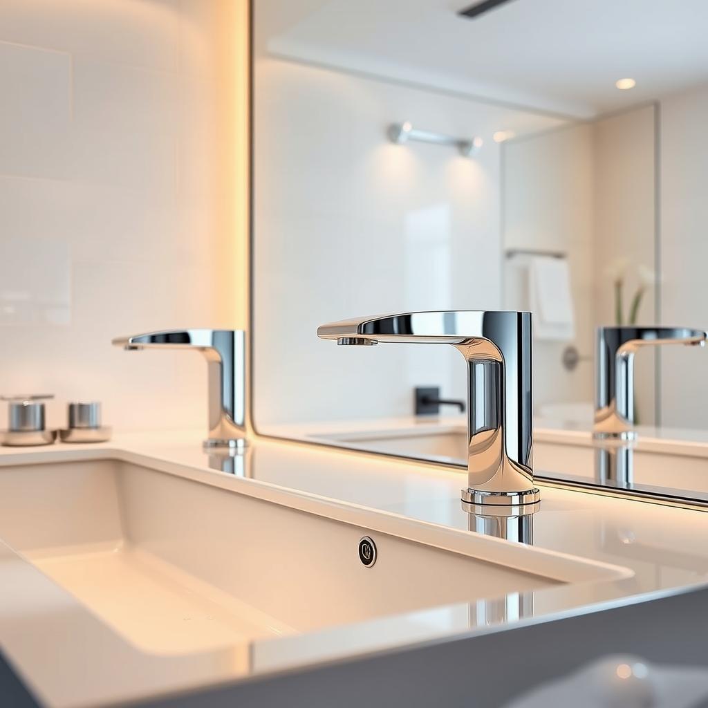 Smart luxury bathroom faucets