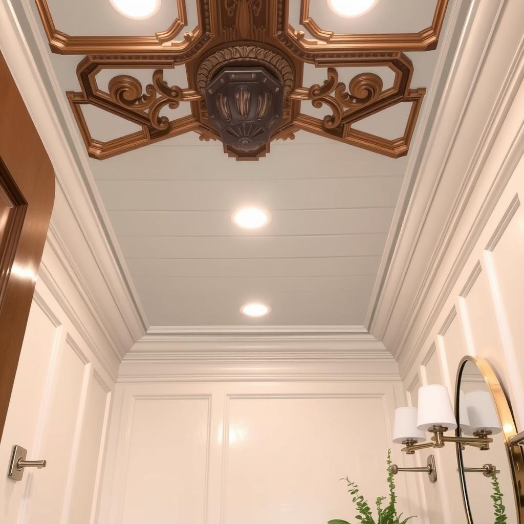small bathroom ceiling design ideas