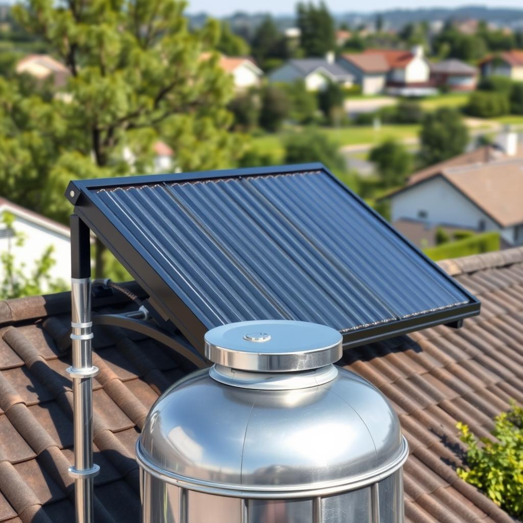 solar powered water heaters for bathrooms
