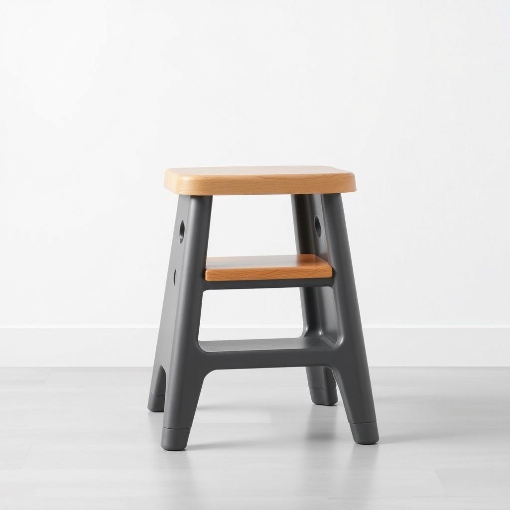 Generate an image of the Ikea Forsiktig Step Stool Generate an image of the Ikea Forsiktig Step Stool