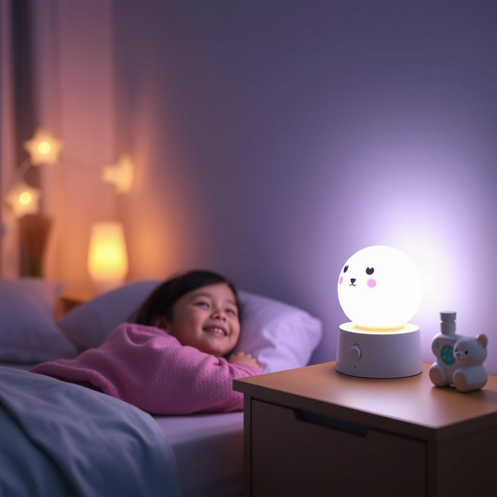 Imagine a night light that not only provides comfort but also becomes a companion for your child. Imagine a night light that not only provides comfort but also becomes a companion for your child.